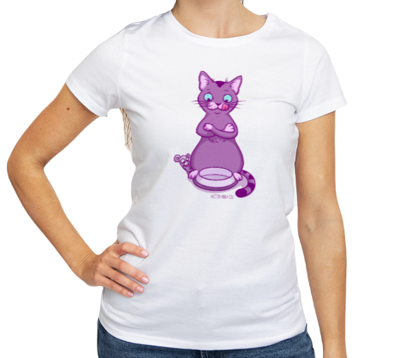 Tričko Nakrm kočku tmavé